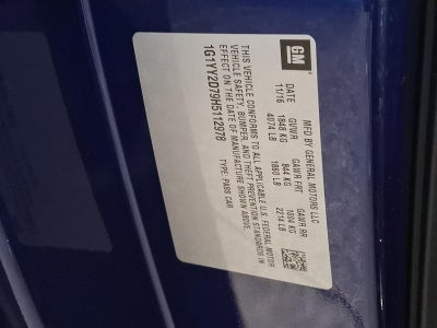 2017 Chevrolet Corvette Grand Sport Grand Sport 2LT