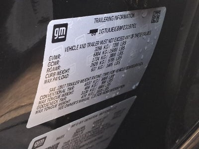 2023 GMC Sierra 1500 AT4