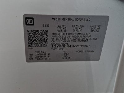 2022 Cadillac XT5 Premium Luxury