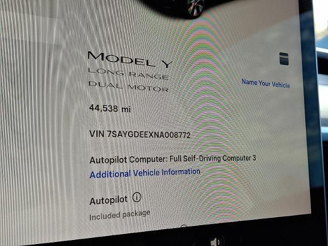 2022 Tesla Model Y Long Range