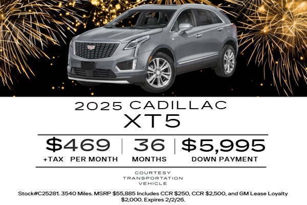 2025 Cadillac XT5
