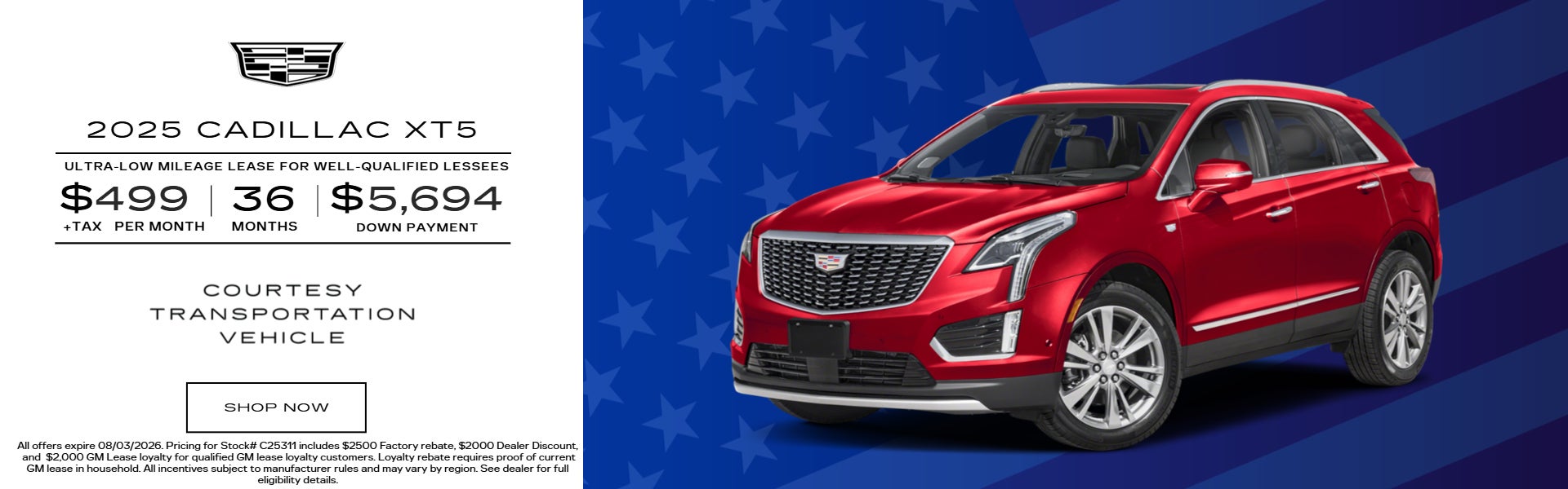 2025 Cadillac XT5